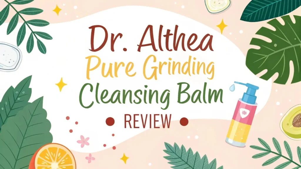 Dr. Althea Pure Grinding Cleansing Balm Review: Is It Worth Your Money?