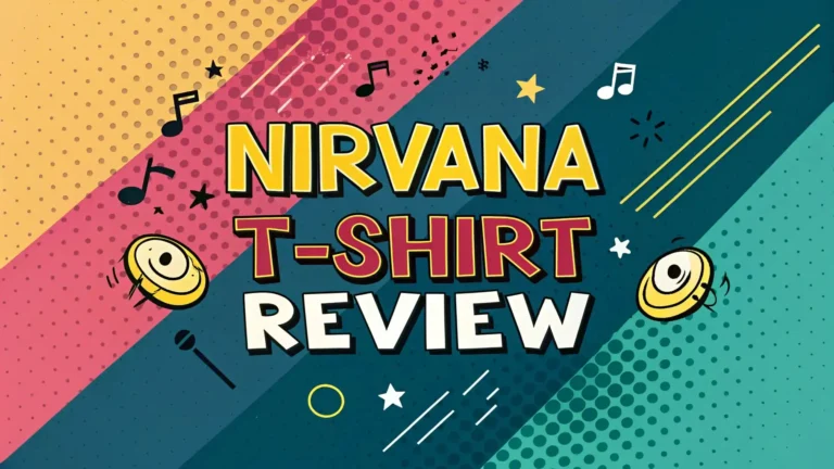 Nirvana T-Shirt Review: Guide to Grunge Fashion’s Iconic Staple