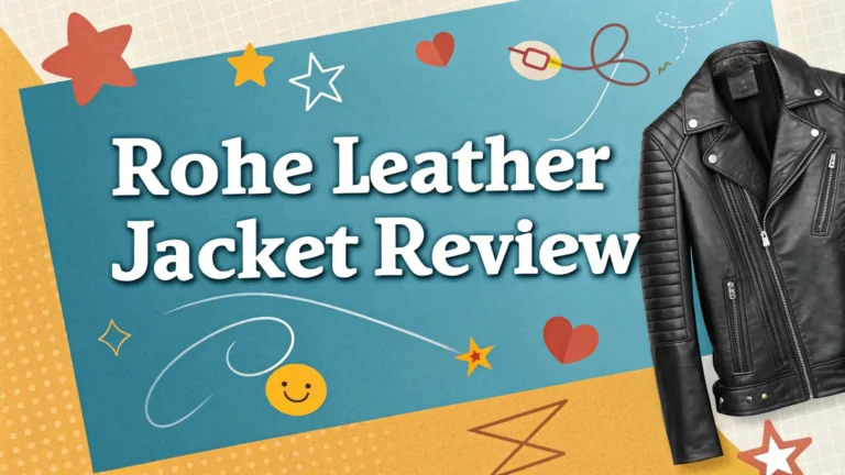 Rohe Leather Jacket Review: Premium Quality Meets Timeless Design