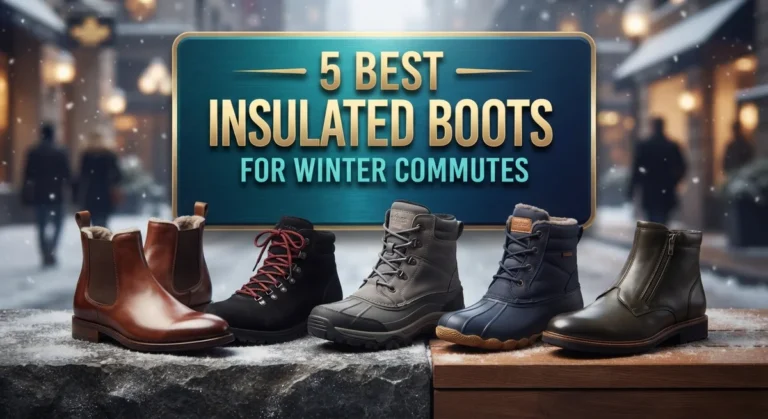 5 Best Insulated Boots for Winter Commutes: Traction & Comfort