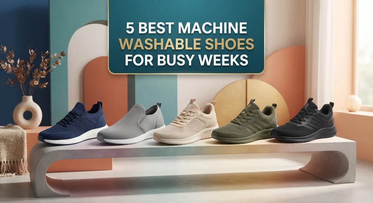 5 Best Machine Washable Shoes for Busy Weeks