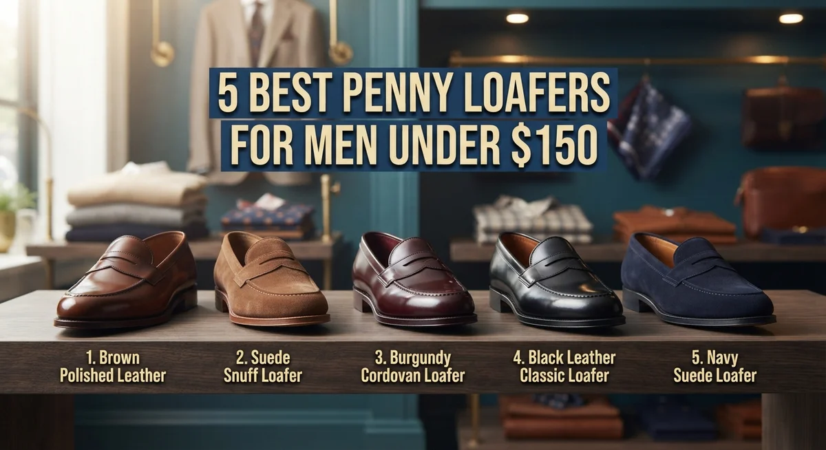 5 Best Penny Loafers for Men: Top Classic Styles