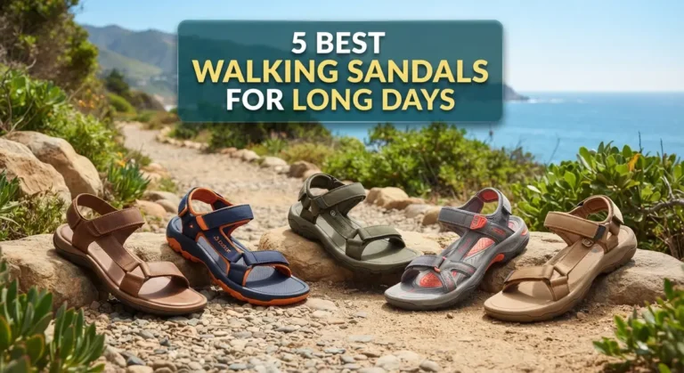 5 Best Walking Sandals for Long Days: Comfort & Support