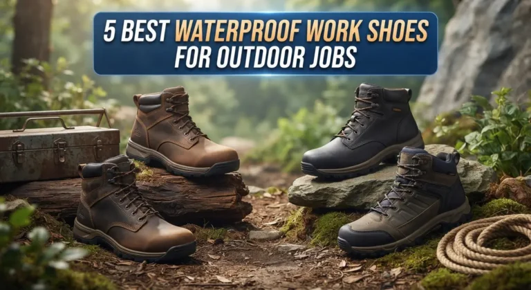 5 Best Waterproof Work Shoes for Outdoor Jobs