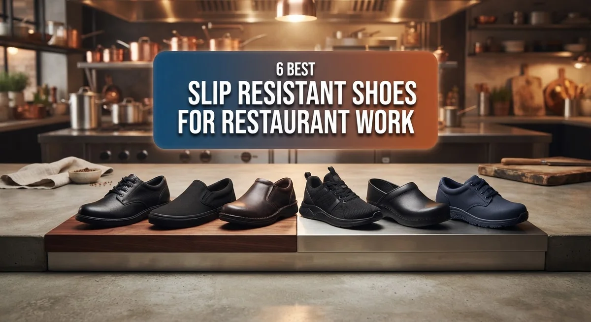 6 Best Slip Resistant Shoes for Restaurant Work