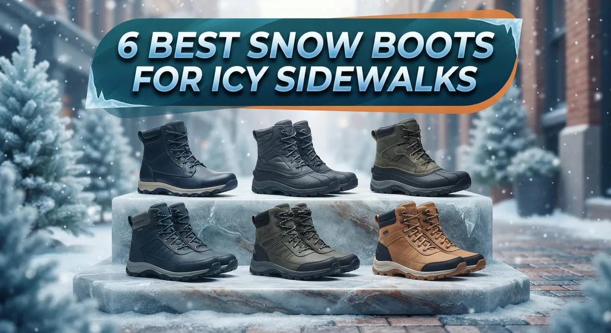 6 Best Snow Boots for Icy Sidewalks: Top Picks for Winter