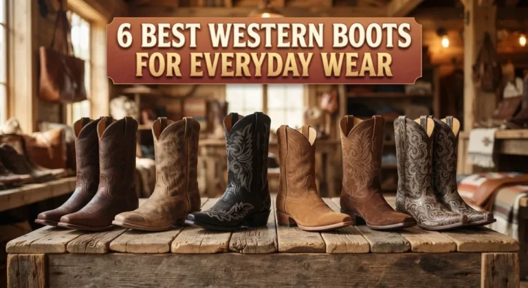 6 Best Western Boots for Everyday Wear: Comfort Meets Style