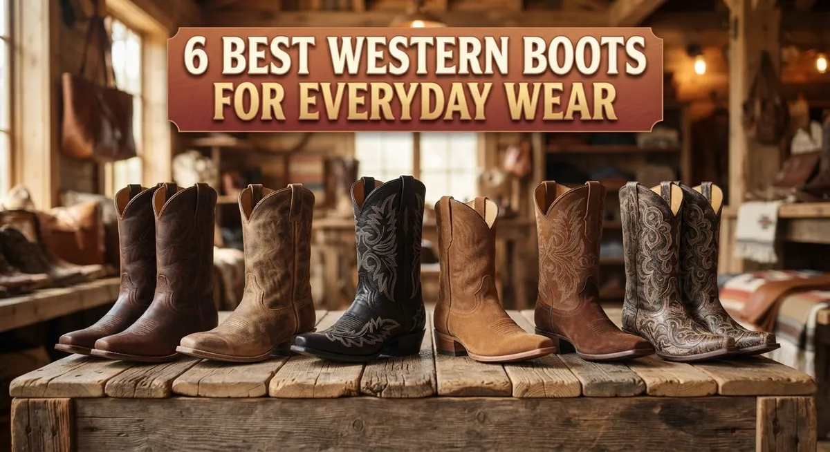 6 Best Western Boots for Everyday Wear: Comfort Meets Style