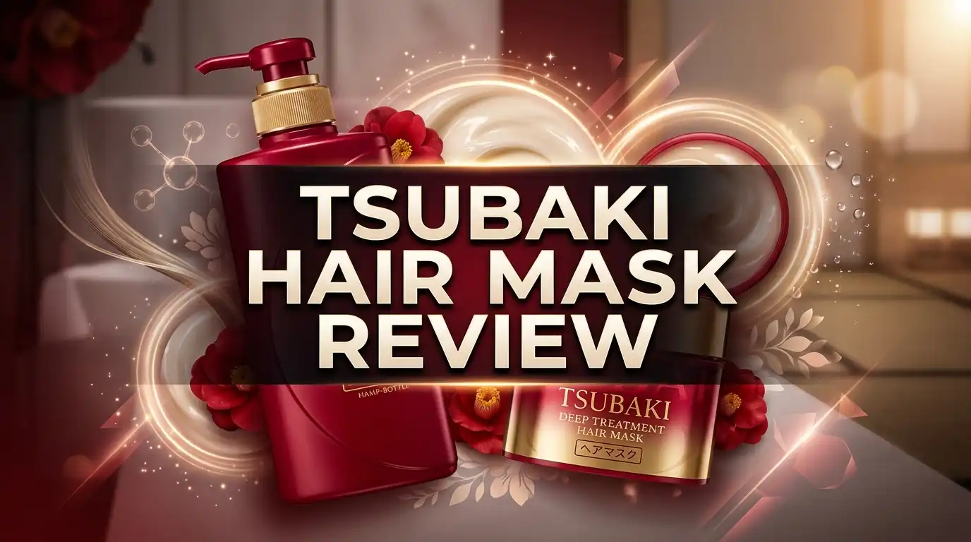 Tsubaki Hair Mask Review: Japanese Camellia Repair Damaged Hair?