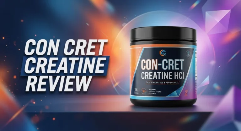 CON-CRĒT Creatine Review: HCl Formula, Benefits, and Performance Analysis