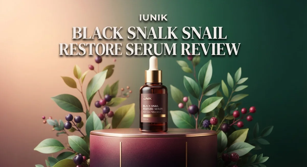 iUNIK Black Snail Restore Serum Review: Worth Trying?