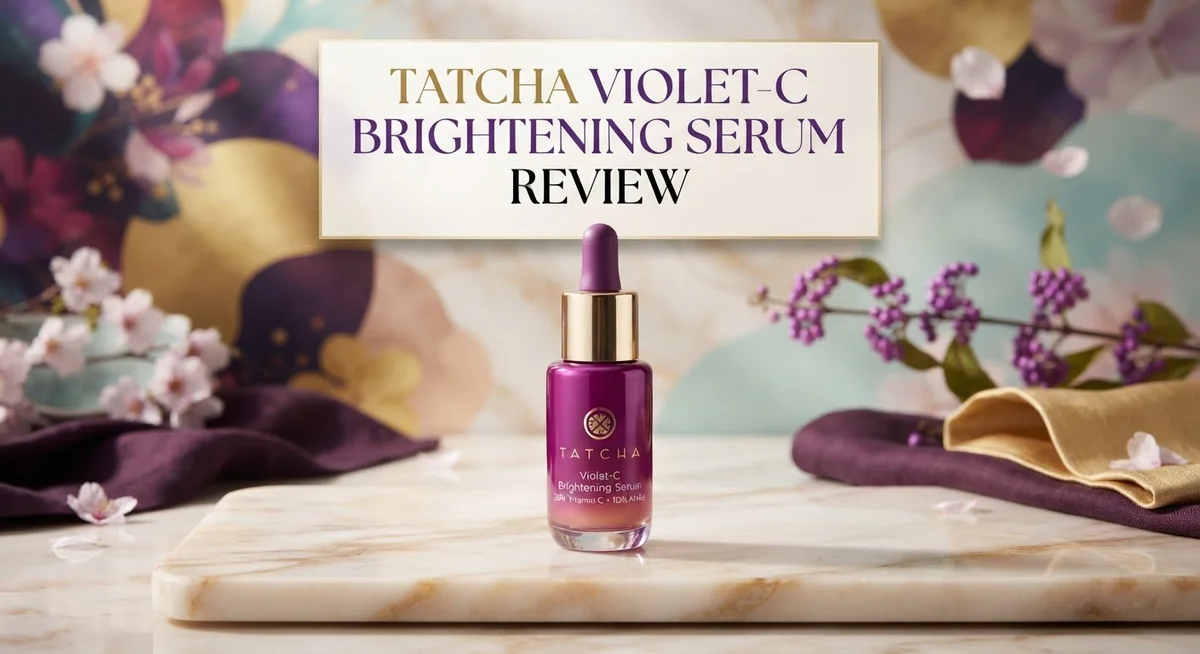 Tatcha Violet-C Brightening Serum Review: Worth Trying?