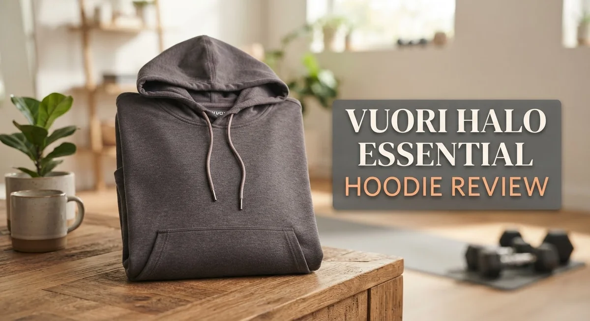 Vuori Halo Essential Hoodie Review: Material, Fit, and Performance